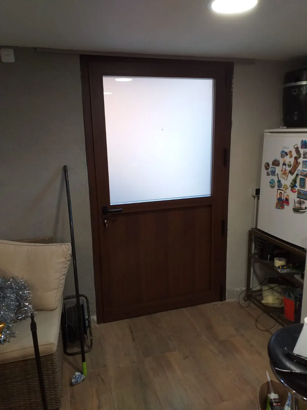 Trabajo de Alucisa para particulares — detalle de la instalación